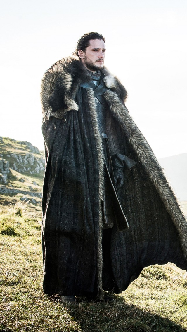 Game Of Thrones, Jon Snow, Kit Harington, Tv Series, - Game Of Thrones Jon  Snow 4k - 640x1138 Wallpaper 