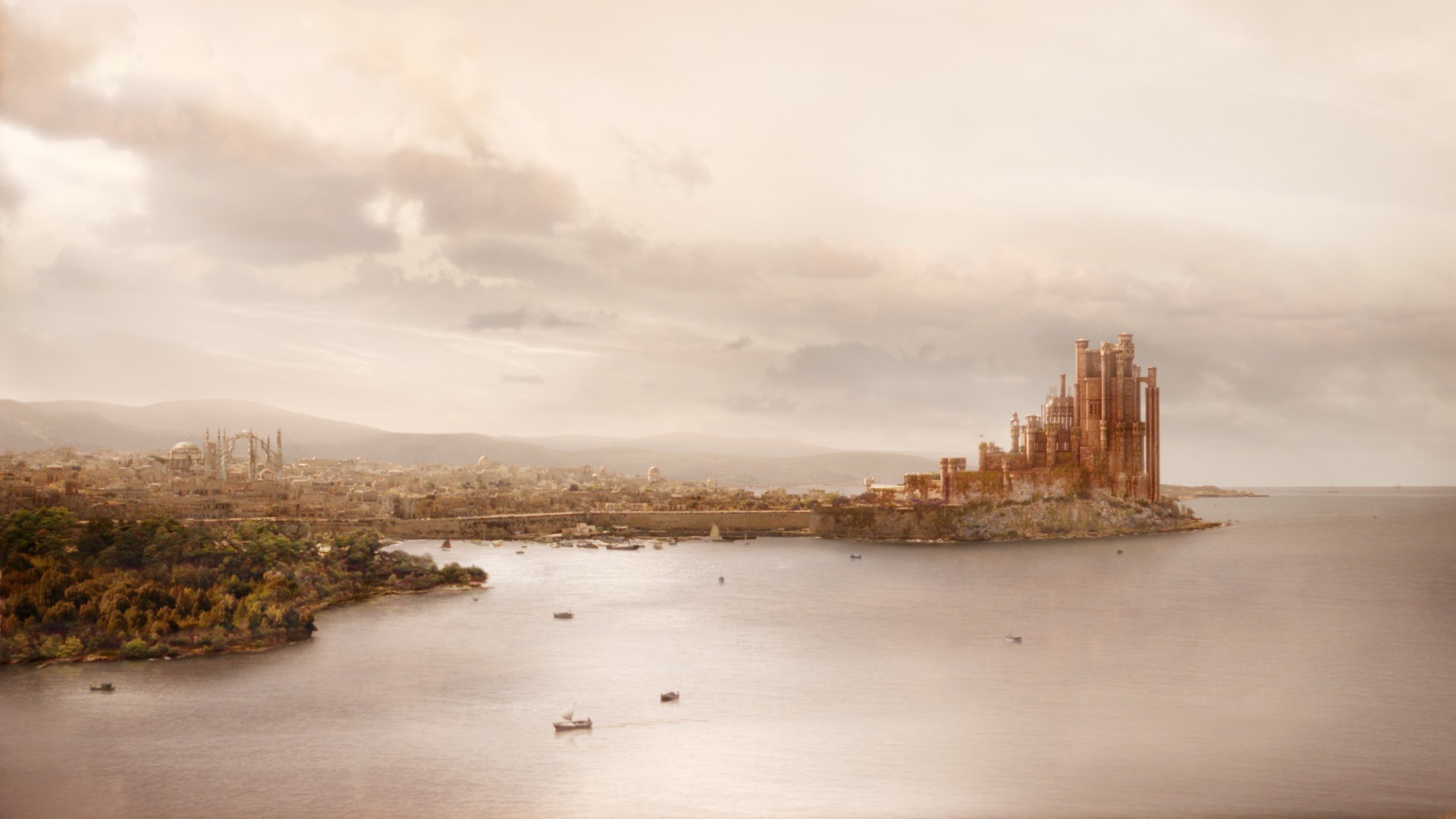 Game Of Thrones Wallpaper Kings Landing - HD Wallpaper 