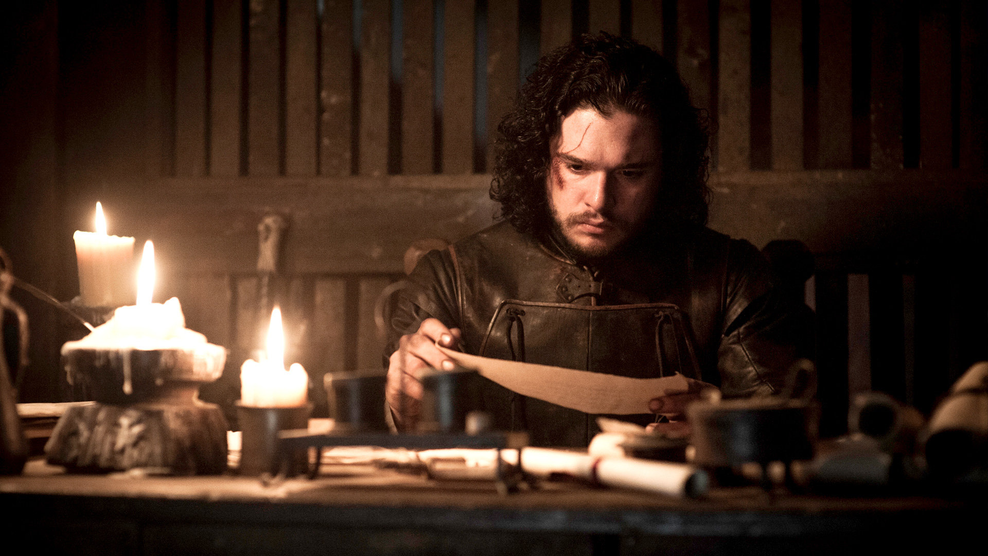 Jon Snow Wallpaper Hd Game Of Thrones Wallpaper - Jon Snow At Table - HD Wallpaper 