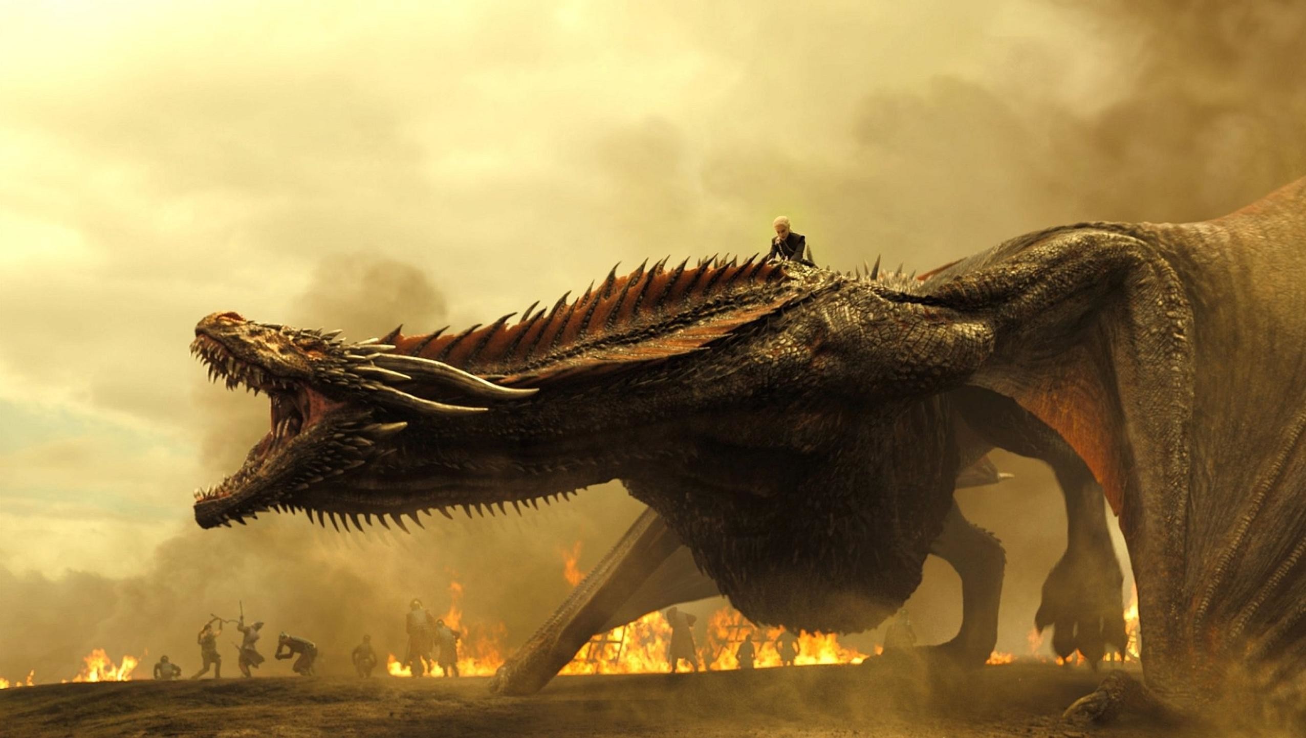 2552x1442, Wallpaper For Game Of Thrones - Desktop Game Of Thrones Dragon - HD Wallpaper 