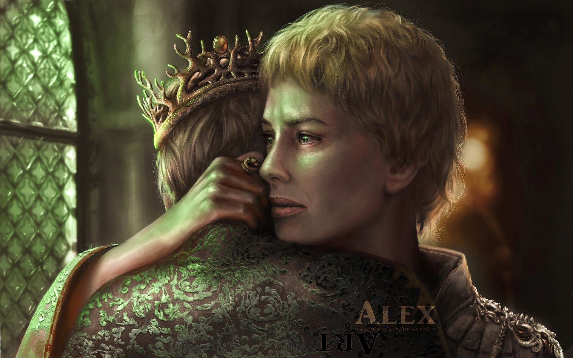 Download Hd Cersei Lannister Pc Wallpaper Id - Cersei Lannister Fan Art - HD Wallpaper 