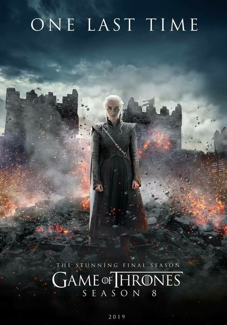 Game Of Thrones Season 8 Final - HD Wallpaper 