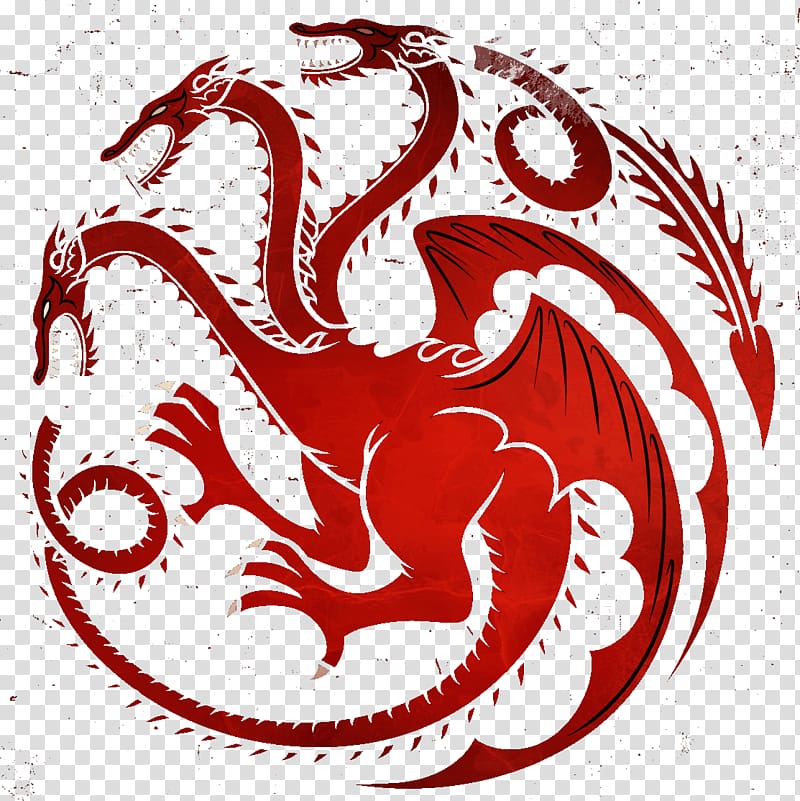 Hydra Dragon Illustration, Daenerys Targaryen House - HD Wallpaper 