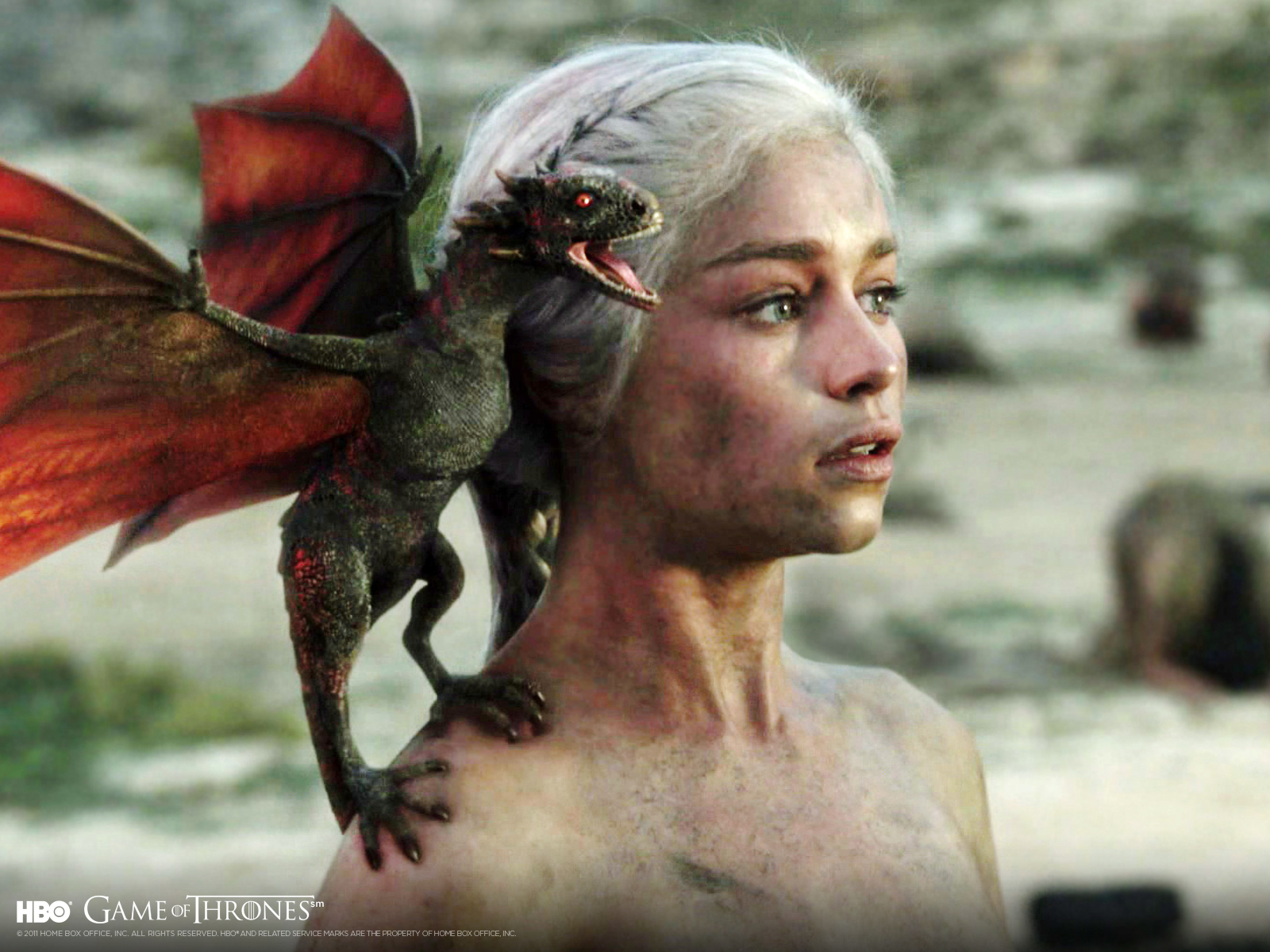 Daenerys Targaryen Game Of Thrones Dragon - HD Wallpaper 