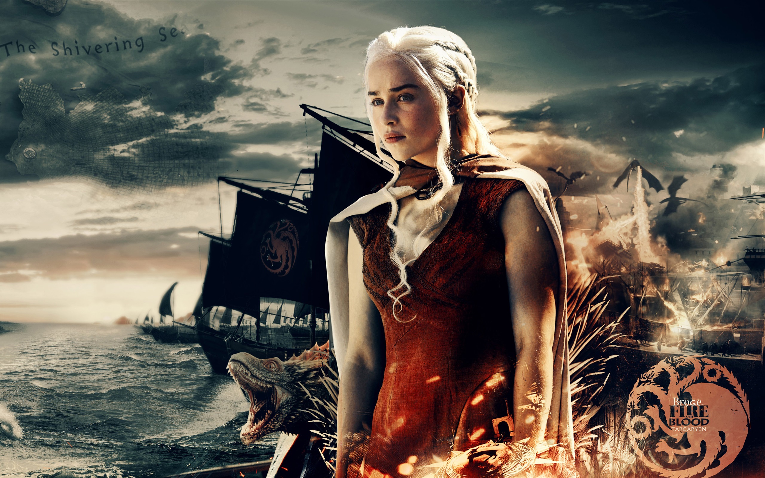 Game Of Thrones Daenerys Targaryen Wallpaper Hd - HD Wallpaper 