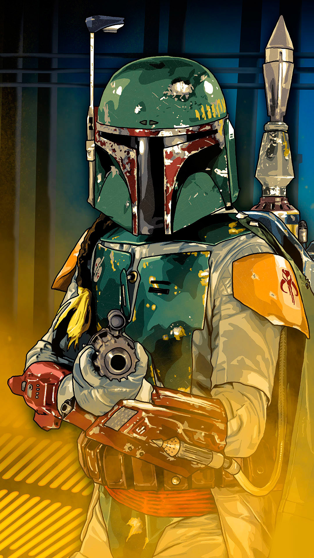 Boba Fett Iphone 6 Plus Case - Boba Fett Wallpaper Phone - HD Wallpaper 