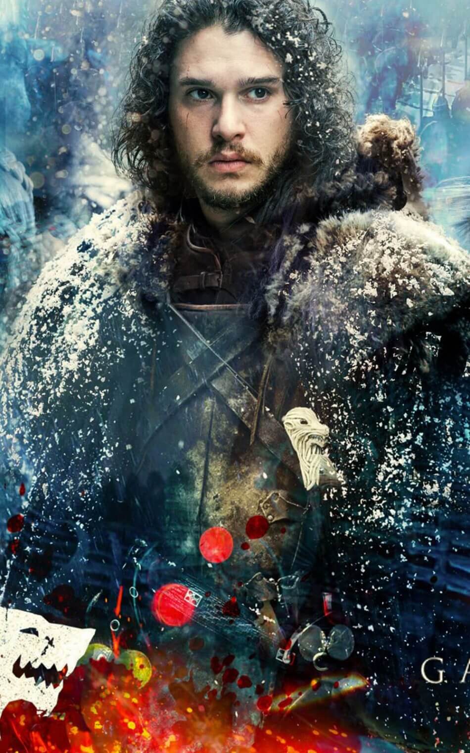 Game Of Thrones Jon Snow Wallpaper Phone - HD Wallpaper 