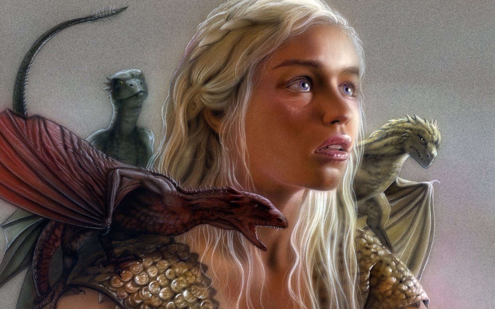 Game Of Thrones Game Of Thrones Daenerys Targaryen - Game Of Thrones Daenerys With Dragons - HD Wallpaper 