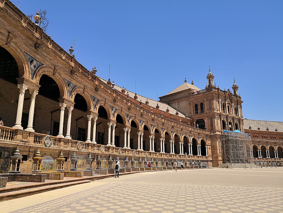 Seville, Architecture, Spain, Game Of Thrones, Plaza - Plaza De España - HD Wallpaper 