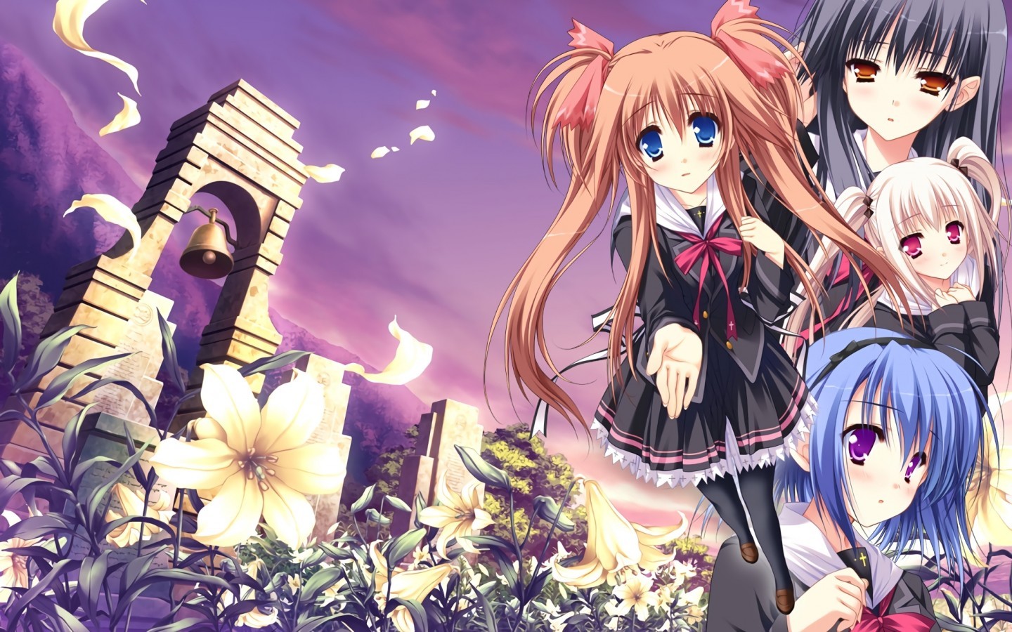 Visual Novel, Hello Good-bye, Hiiragi Koharu, Saoteme - Hello Good Bye - HD Wallpaper 
