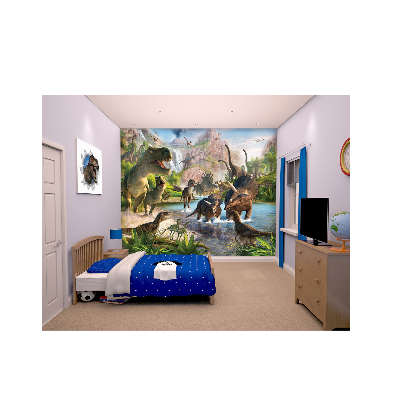 Tapisserie Dinosaure - HD Wallpaper 