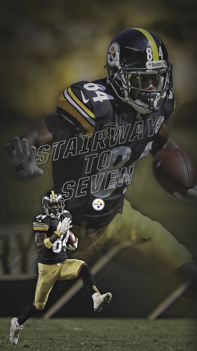 Pittsburgh Steelers Antonio Brown Wallpaper - Cool Pittsburgh Steelers Antonio Brown - HD Wallpaper 