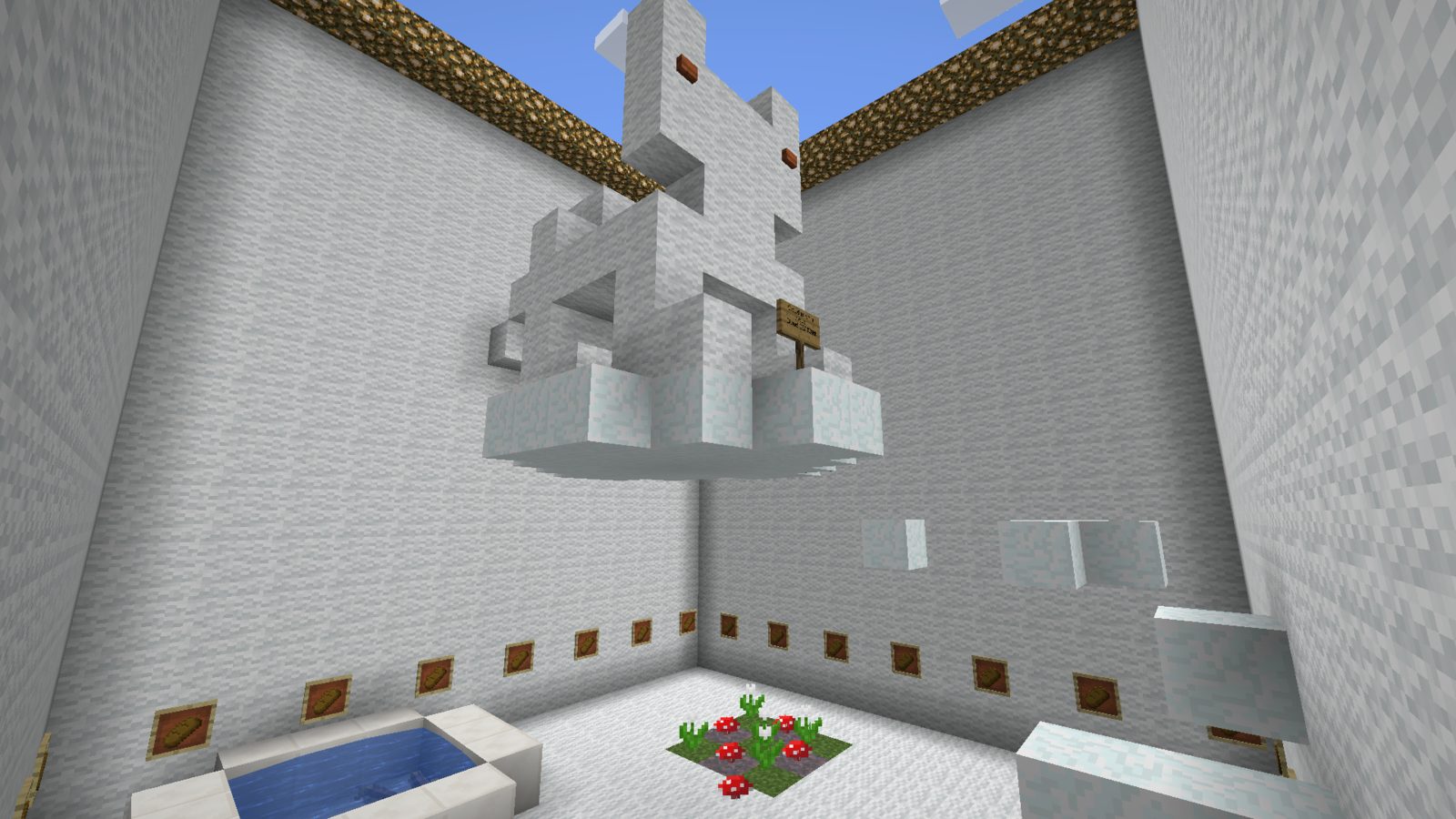 Popularmmos Find The Button Map For Minecraft - Interior Design - HD Wallpaper 