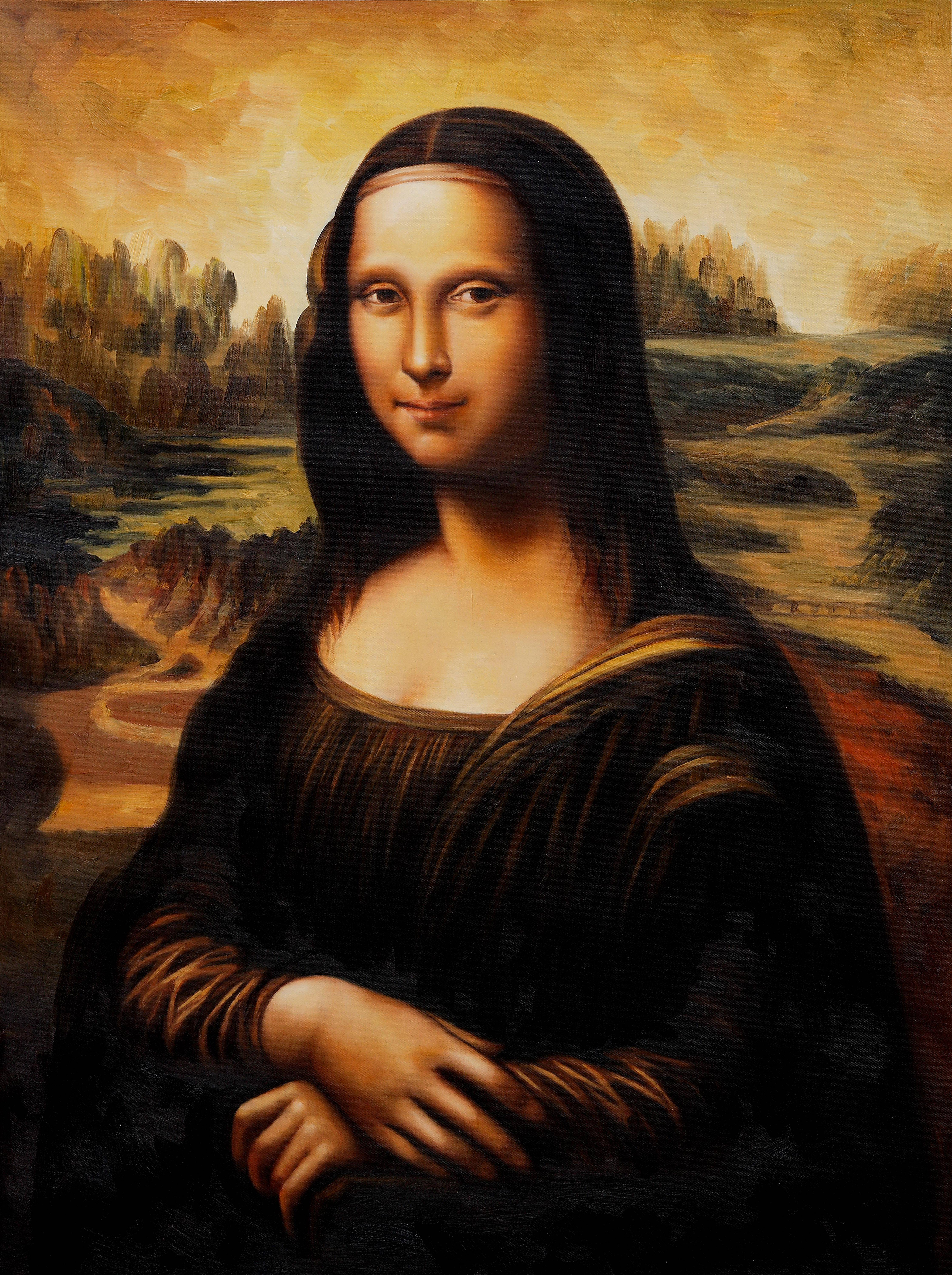 More Beautiful Mona Lisa Wallpaper - HD Wallpaper 
