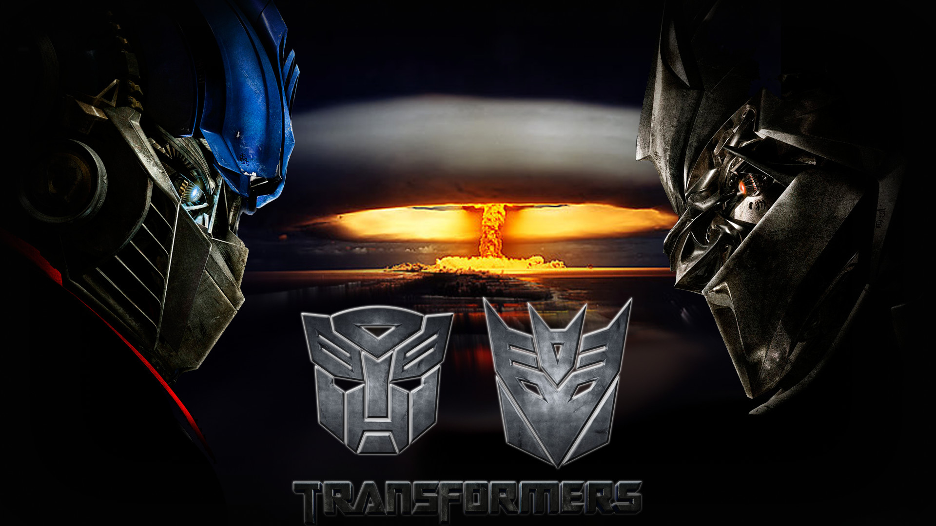 New Transformers Wallpapers, View - Hd Wallpaper Transformers Logo Hd -  1920x1080 Wallpaper 