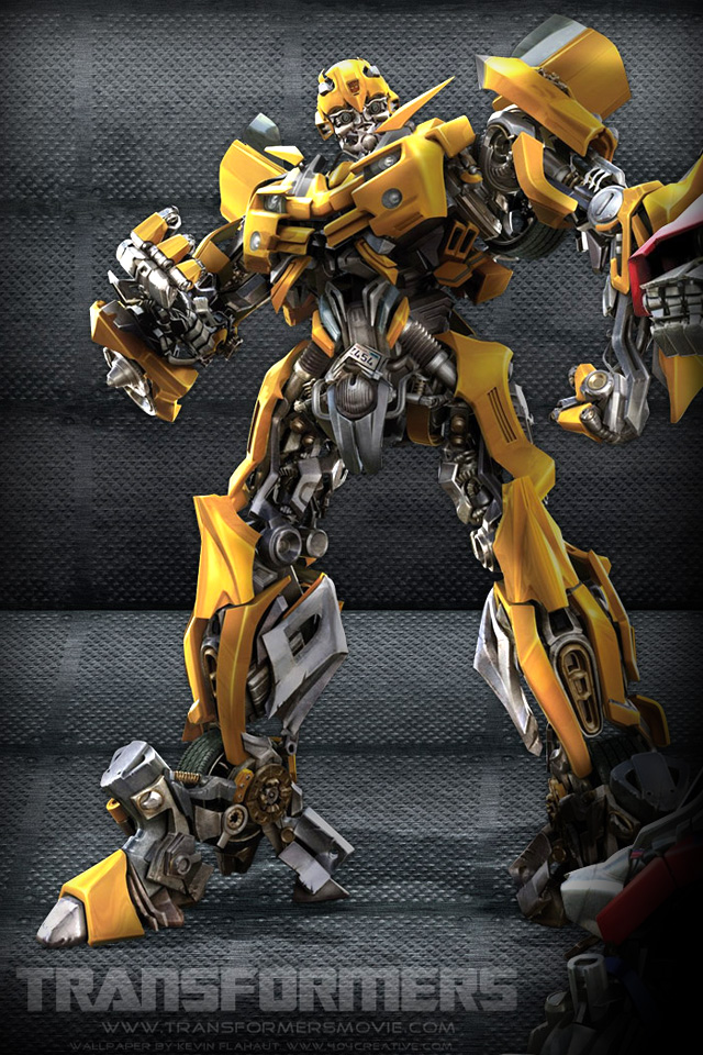 Transformers Movie Hd Desktop Wallpaper - Transformers Optimus Prime Y Bumblebee (640x960)