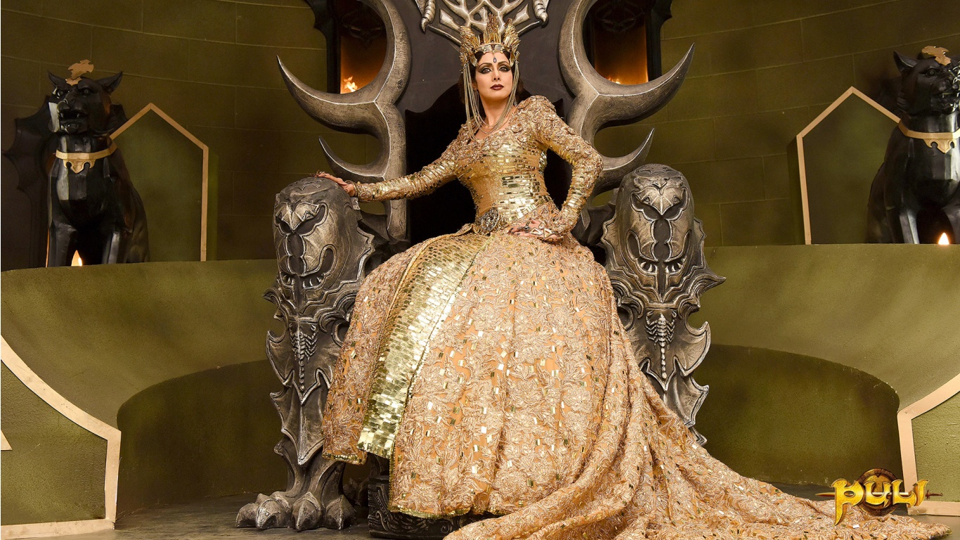Sridevi In Puli - Puli Movie Still Sridevi - HD Wallpaper 