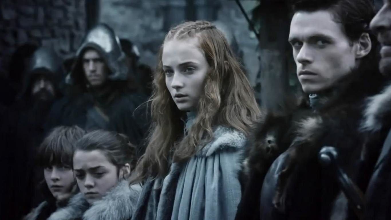 Free Download Sophie Turner Wallpaper Id - Game Of Thrones Season 1 Starks - HD Wallpaper 