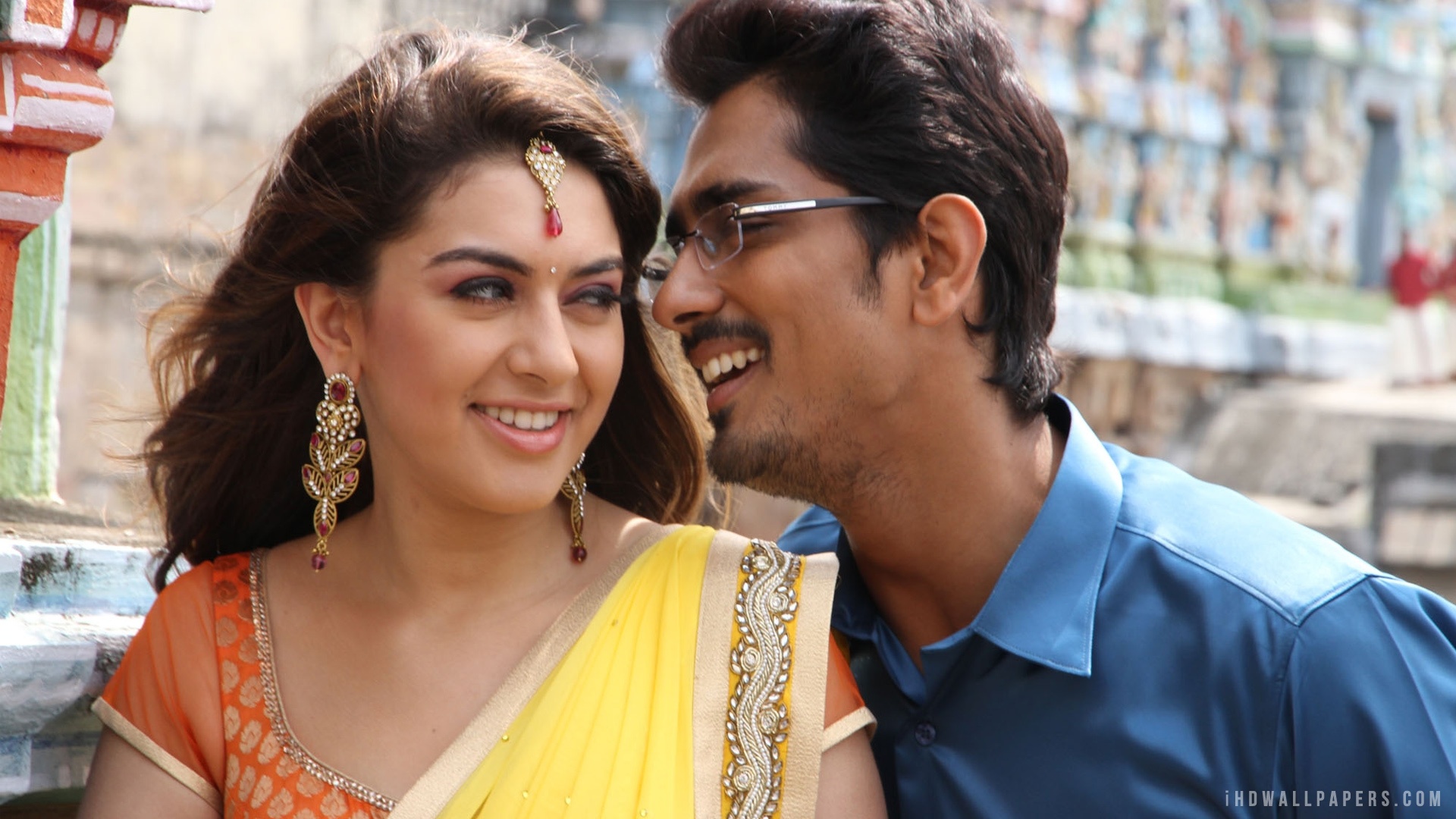 Siddharth And Hansika Tamil Movie - HD Wallpaper 