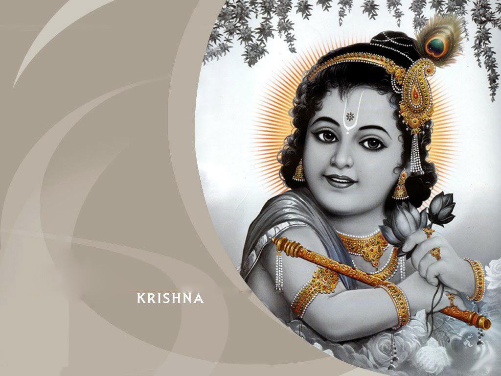 Govinda Janmashtami - Hare Krishna Lord Krishna Prayer - HD Wallpaper 