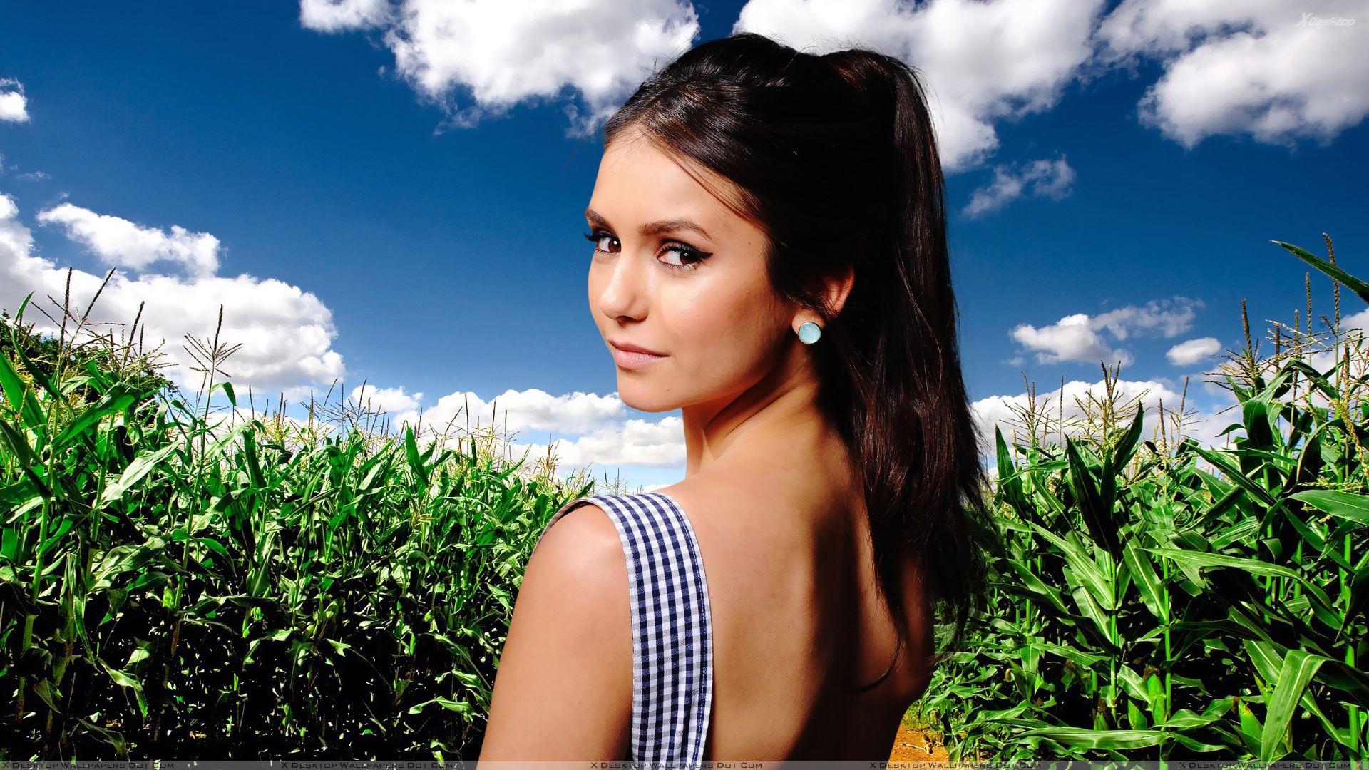 Nina Dobrev At A Photoshoot - 1920x1080 Wallpaper - teahub.io