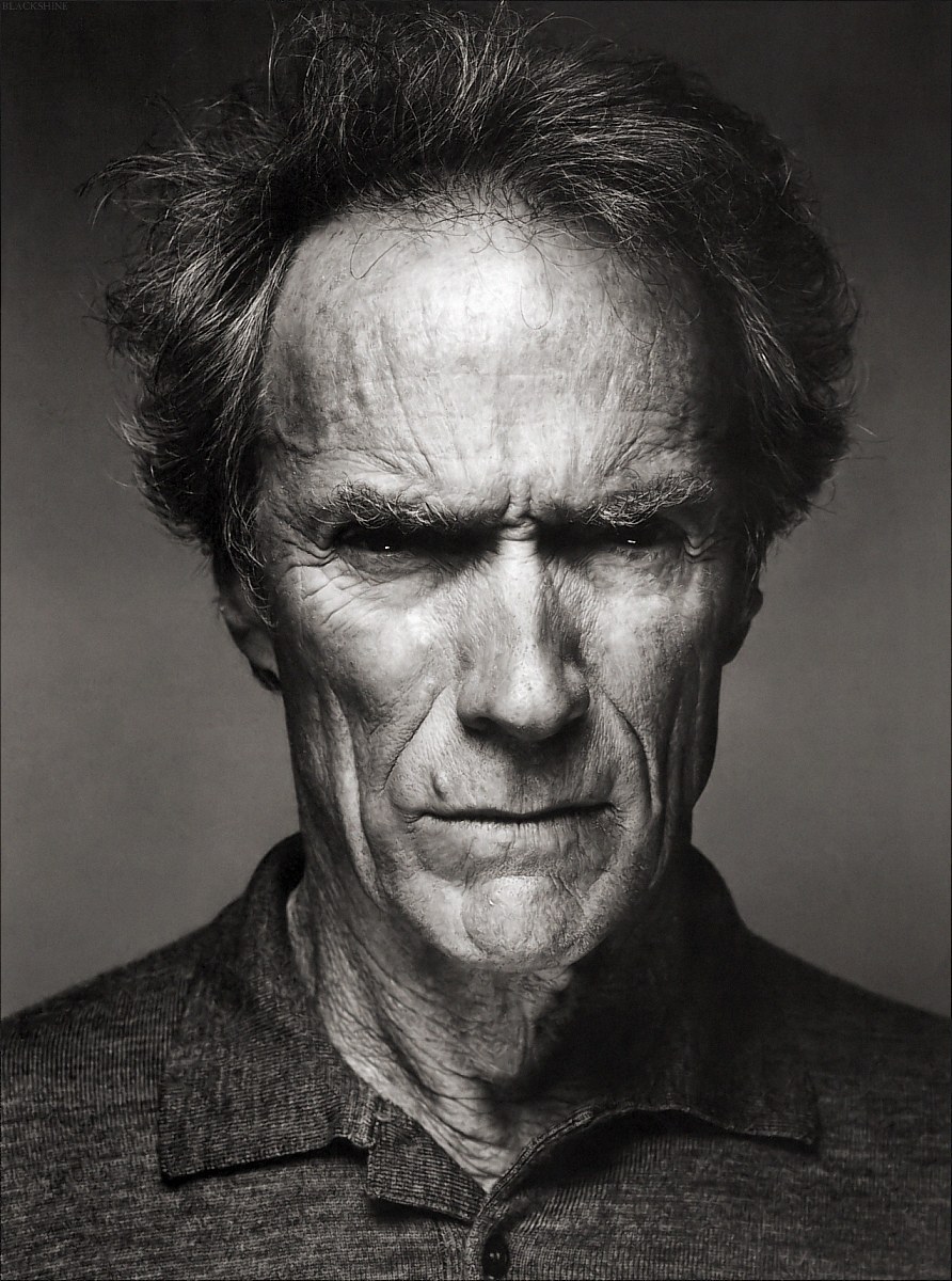Clint Eastwood Hd Wallpapers, Desktop Wallpaper - Clint Eastwood Black And White - HD Wallpaper 