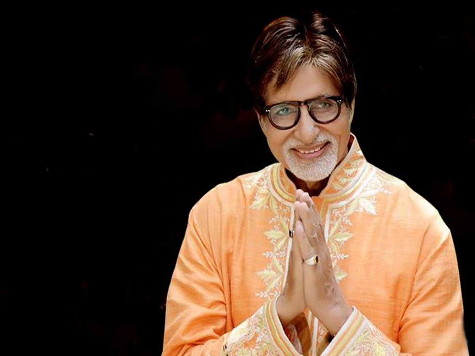 Top Indian Actor Amitabh Bachchan New Wallpapers - Amitabh Bachchan Happy Birthday - HD Wallpaper 