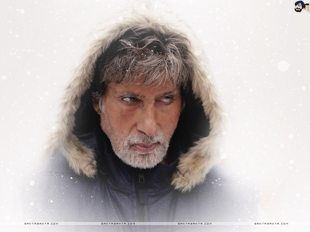 Amitabh Bachchan - Eskimo With Ice On Face - HD Wallpaper 