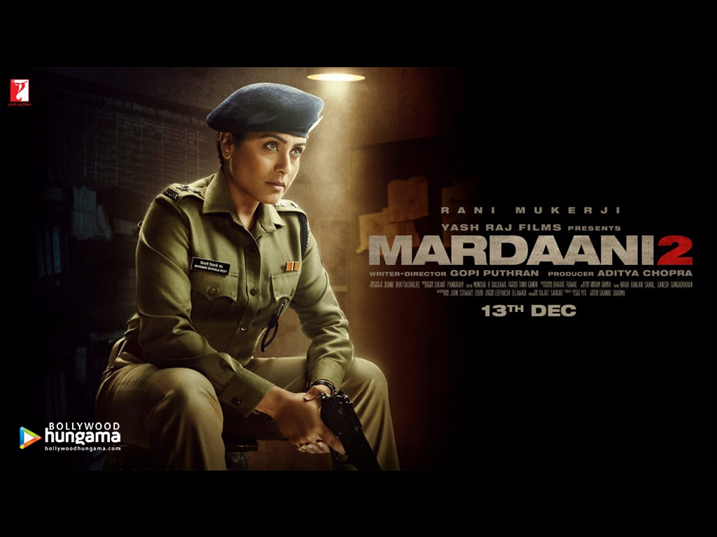 Rani Mukherjee Mardaani 2 - HD Wallpaper 