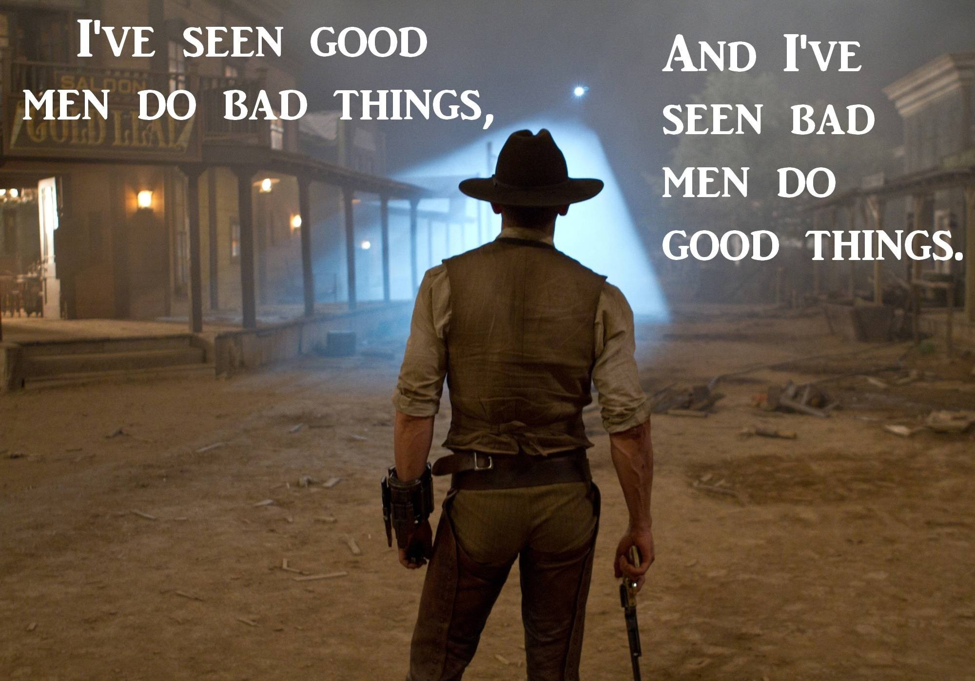 2000x1396, Motivational,humor, Funny, High Resolution - Good Men Do Bad Things - HD Wallpaper 
