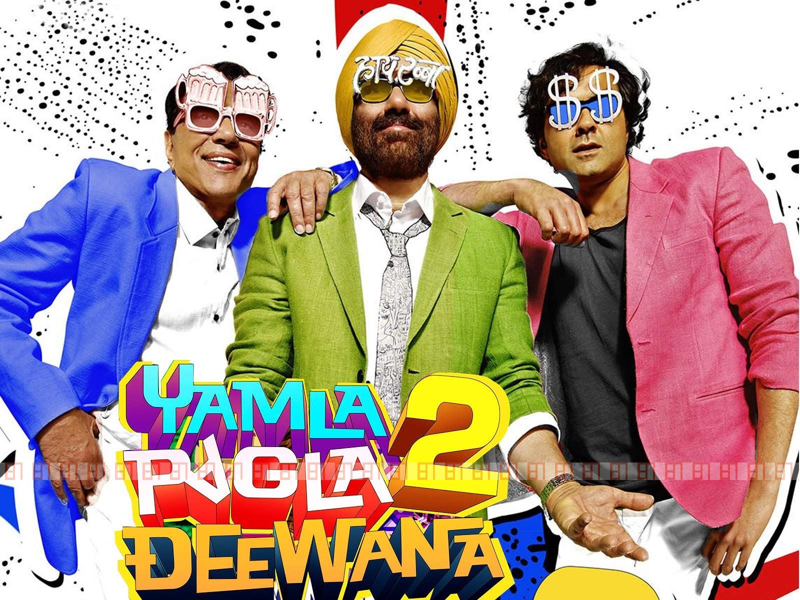 2018 Yamla Pagla Deewana Phir Se - HD Wallpaper 