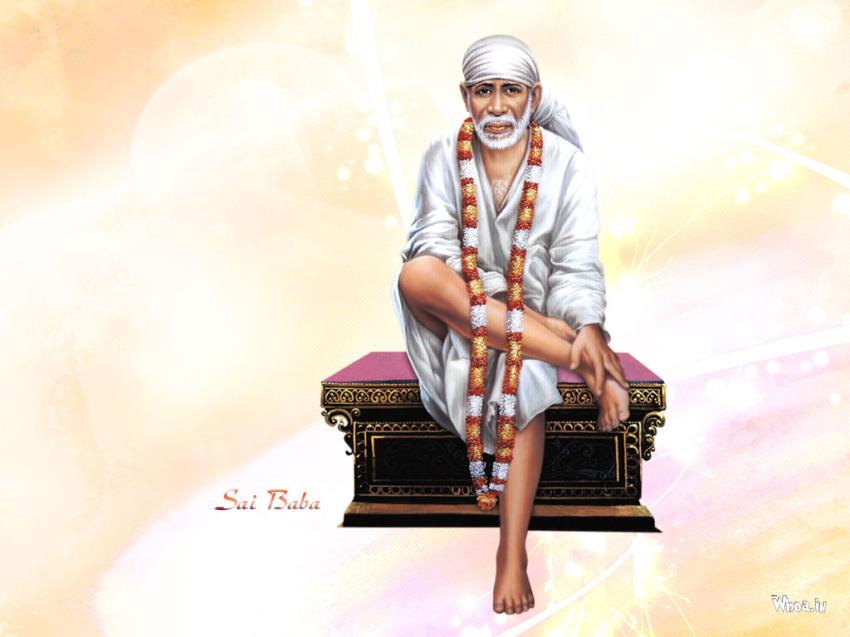 Shridi Sai Baba Darshan Hd Wallpaper - Shirdi Sai Baba Png - HD Wallpaper 
