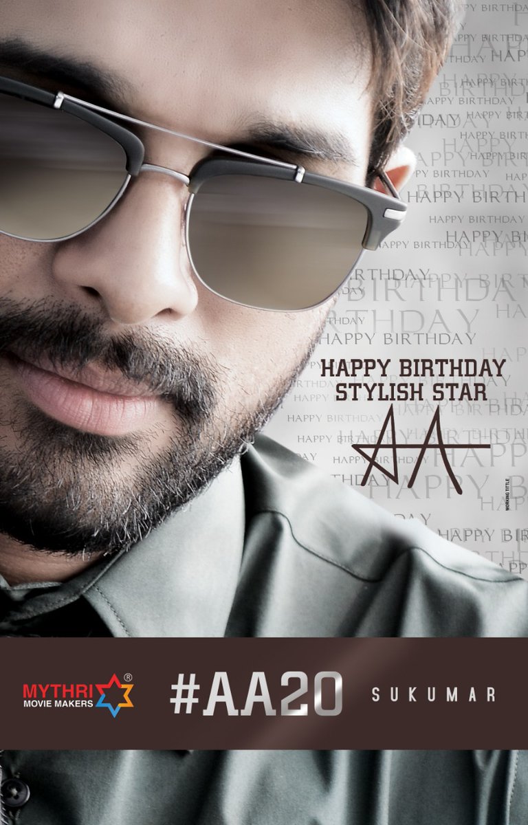 Allu Arjun Birthday 2019 - HD Wallpaper 