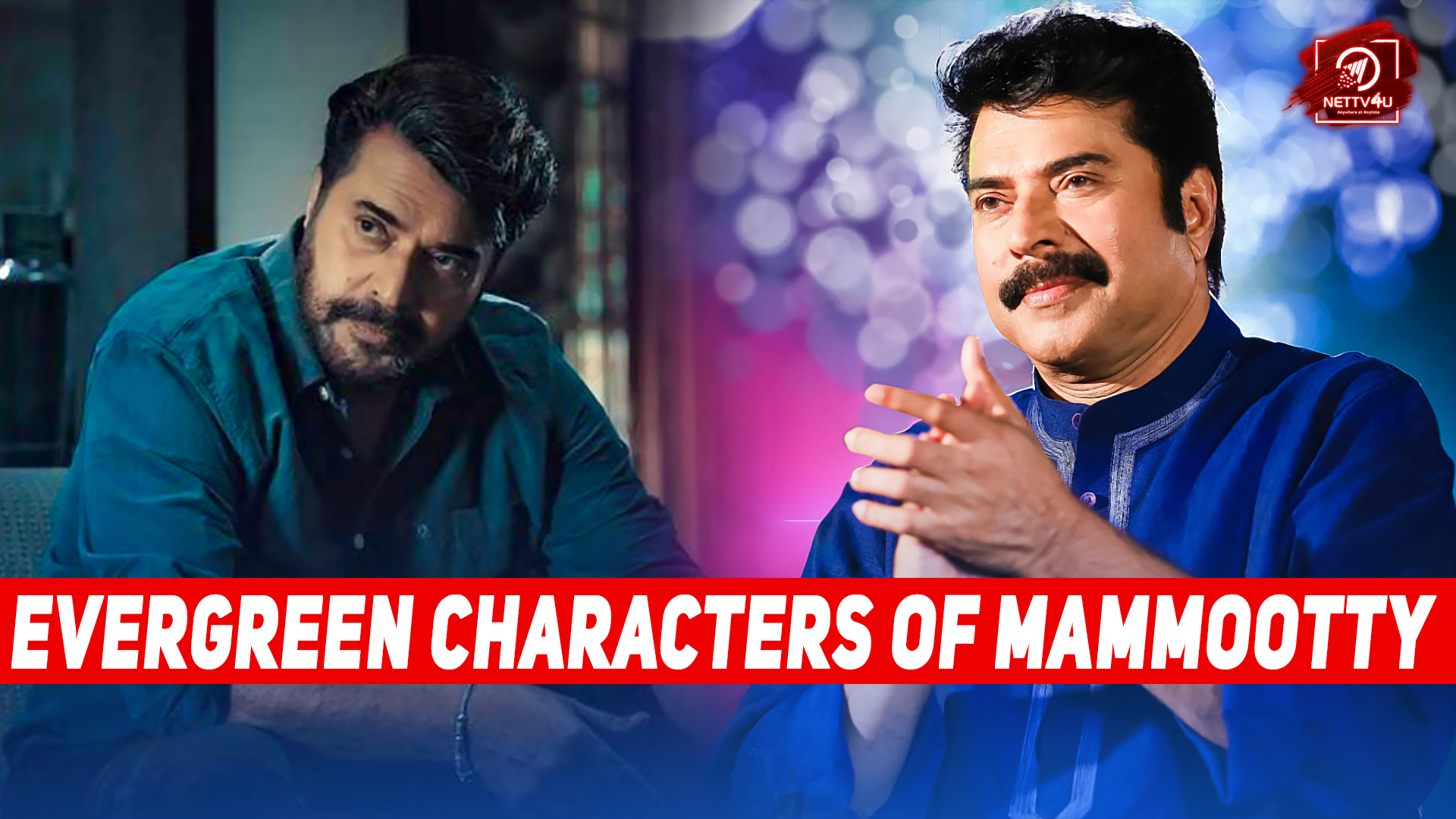 Top 10 Evergreen Characters Of Mammootty Malayalam - Hbd Mammootty - HD Wallpaper 