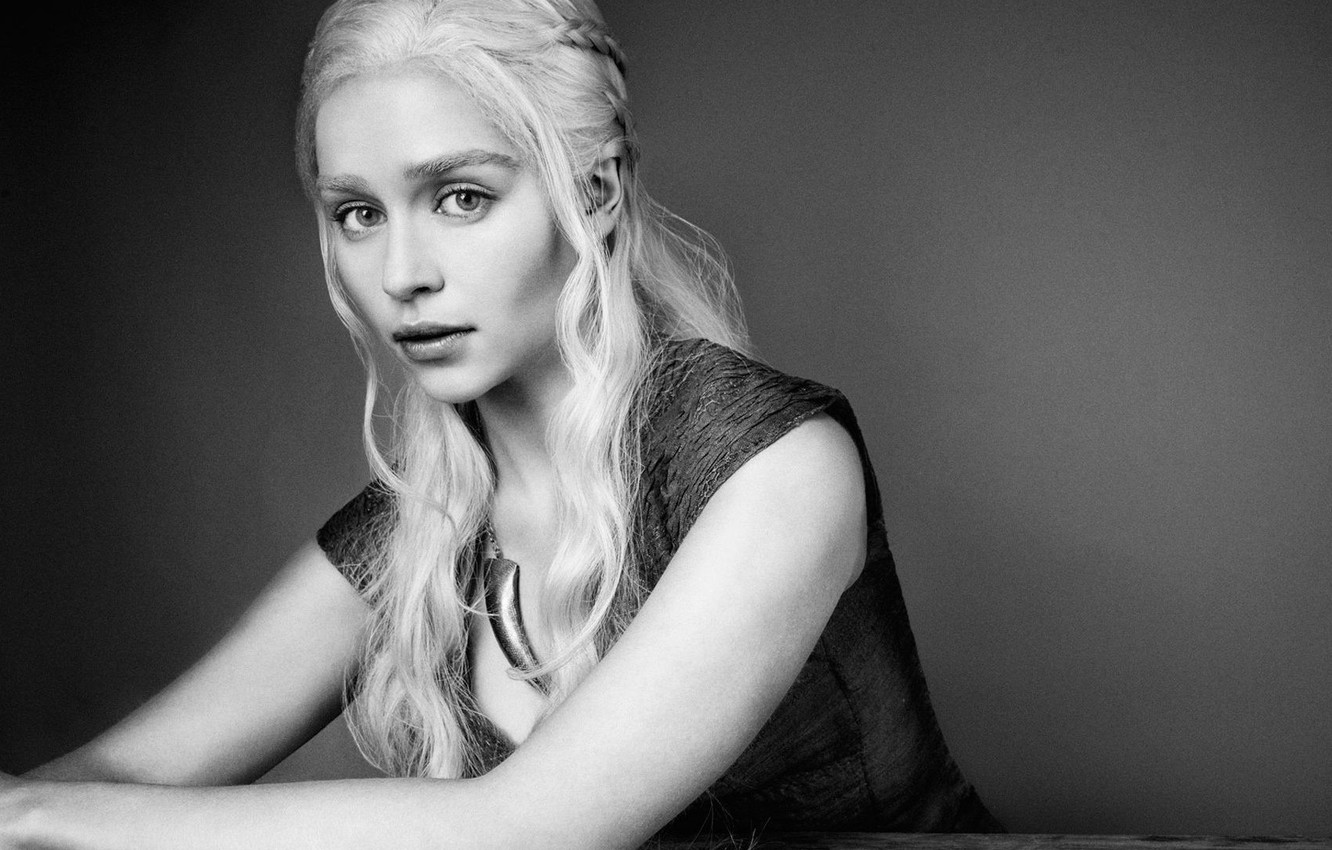 Photo Wallpaper Monochrome, 1920x1080, Game Of Thrones, - Portraits Game Of Thrones - HD Wallpaper 