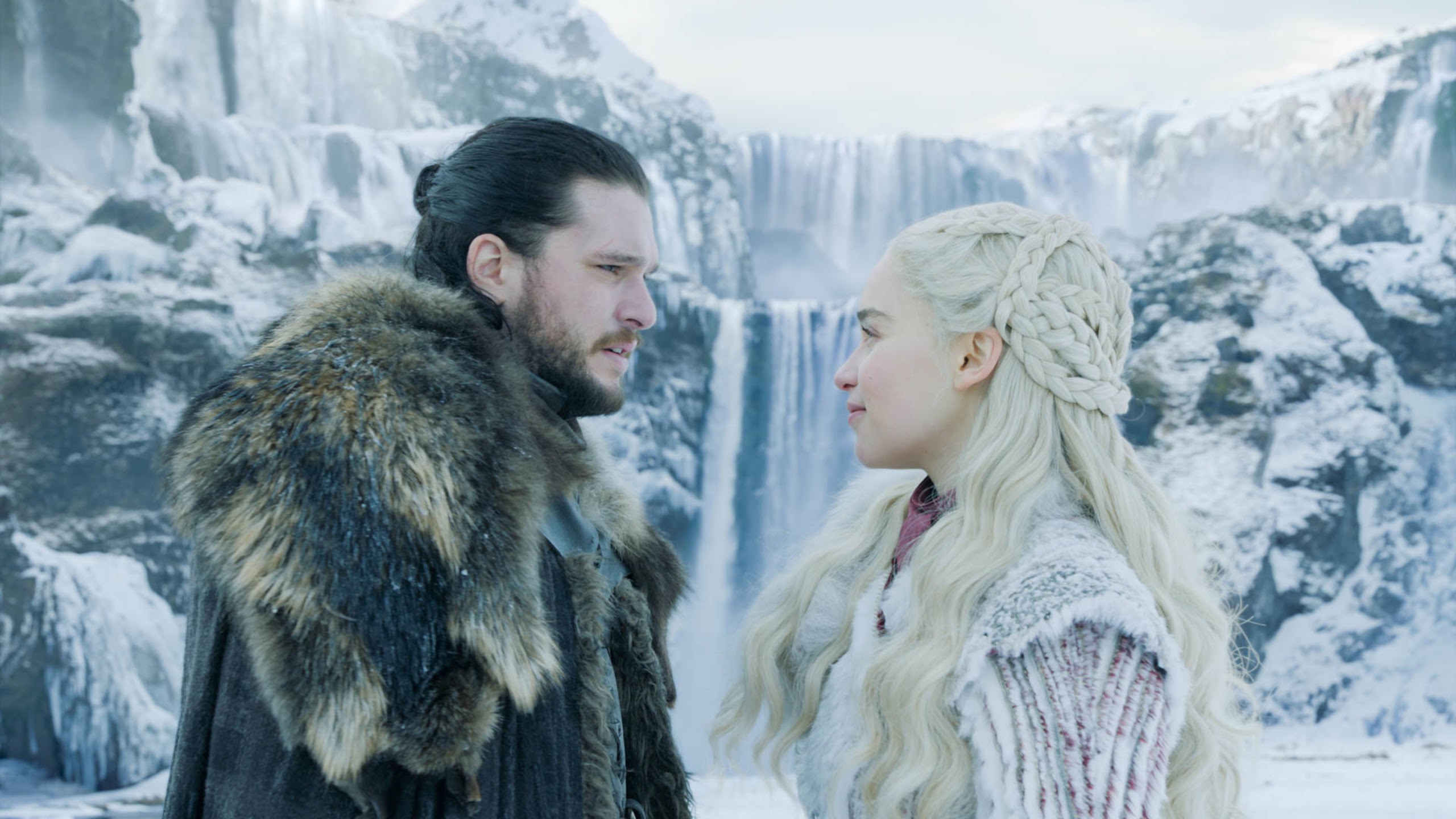 Jon Snow And Daenerys Targaryen, Game Of Thrones, Season - Jon Snow And Daenerys - HD Wallpaper 