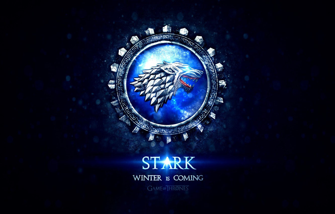 Photo Wallpaper Wolf, Game Of Thrones, Song Of Ice - House Stark Wallpaper 4k - HD Wallpaper 