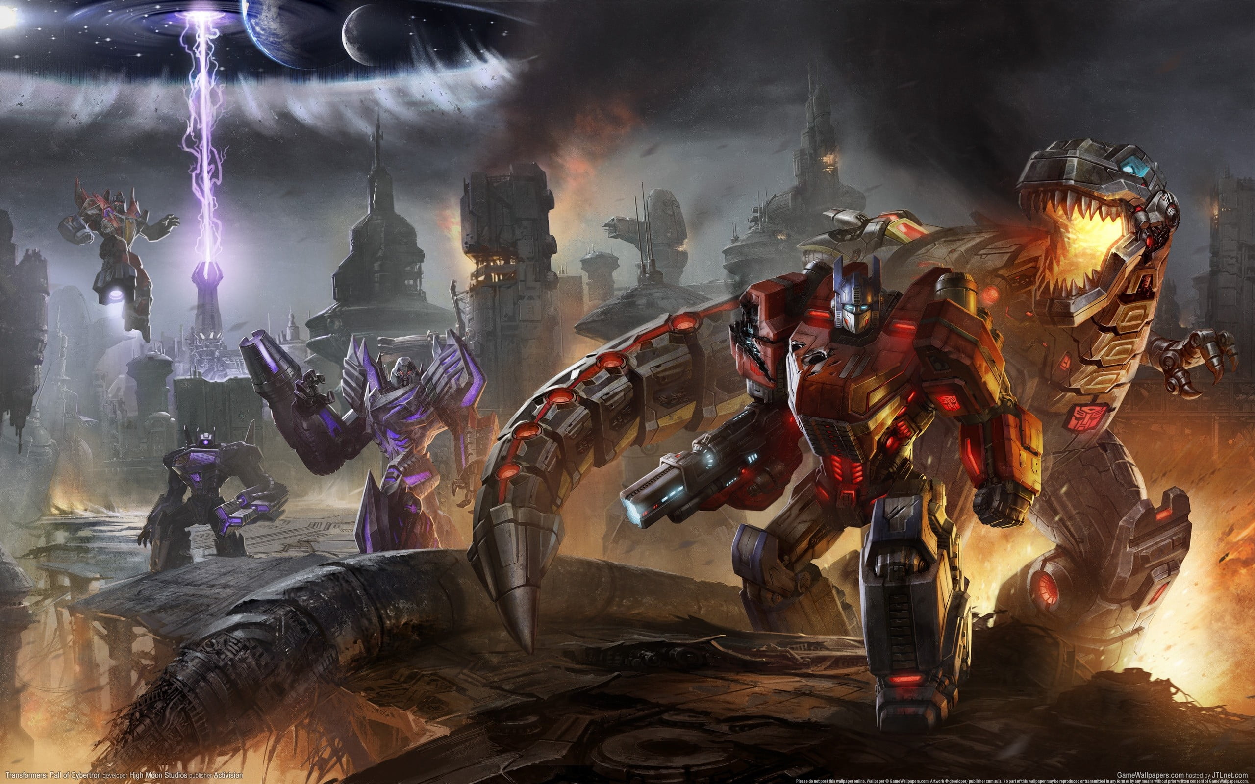 Xbox Transformers Fall Of Cybertron - HD Wallpaper 