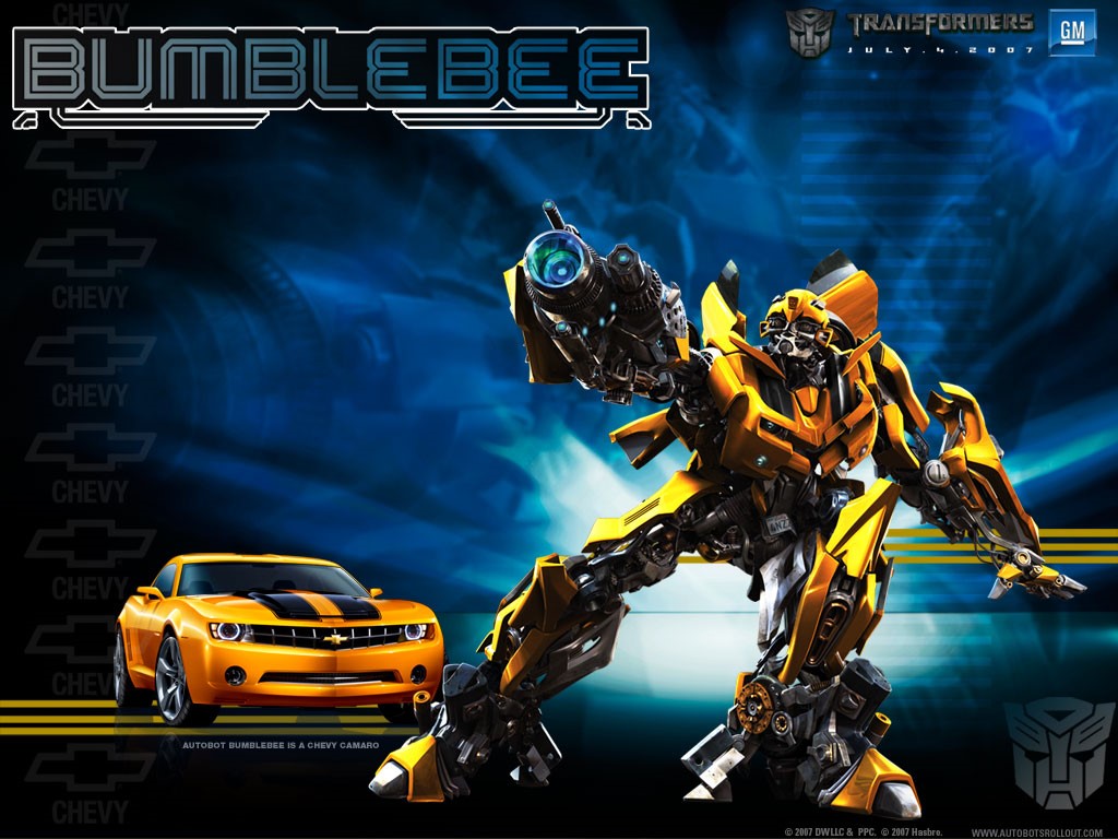 Movies Wallpaper - Transformers - Bumblebee - Bumblebee Transformer - HD Wallpaper 
