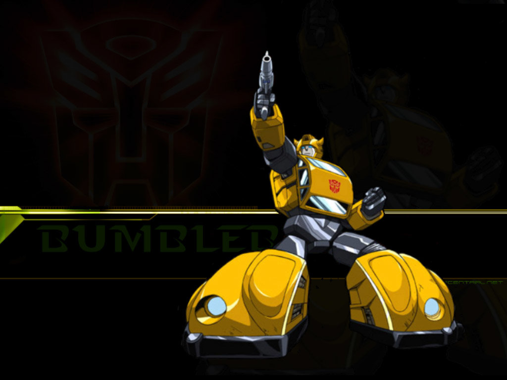 Free Download Transformers Comics Wallpaper Id - Transformers Cartoon Background Bumblebee - HD Wallpaper 