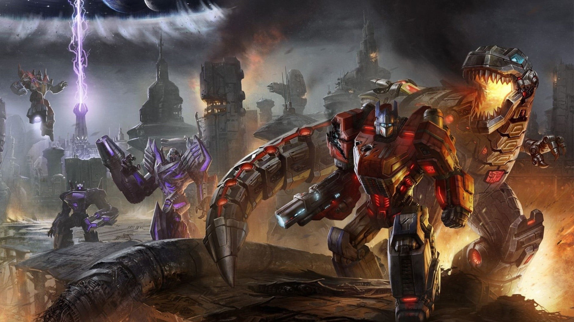 Xbox Transformers Fall Of Cybertron - HD Wallpaper 