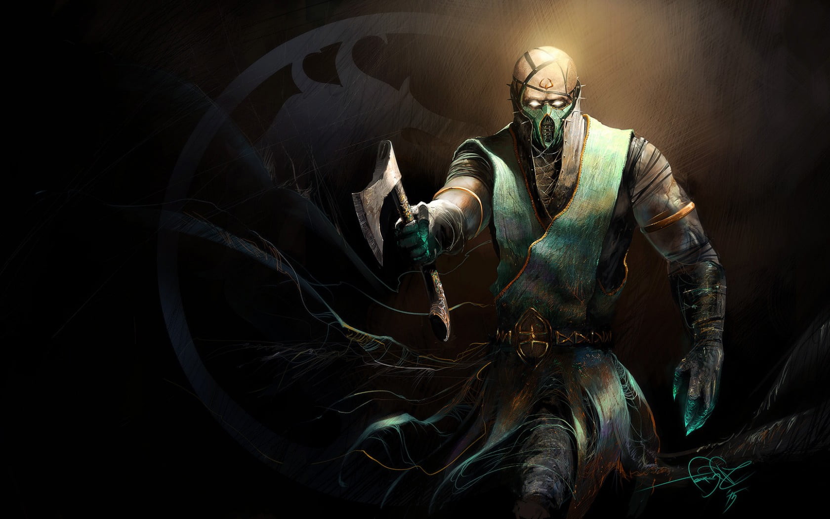 Chameleon Wallpaper Mortal Kombat - HD Wallpaper 