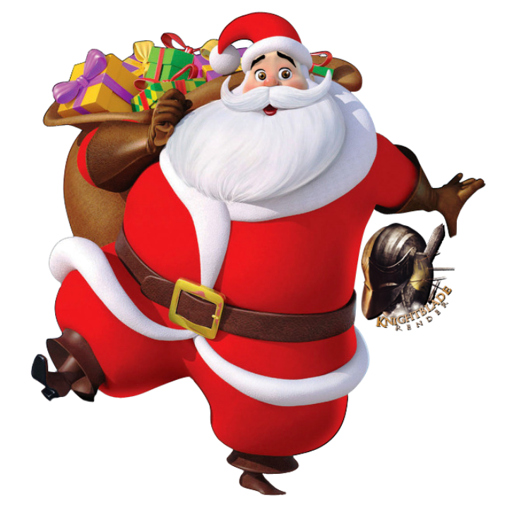 Santa Claus 3d Png - HD Wallpaper 