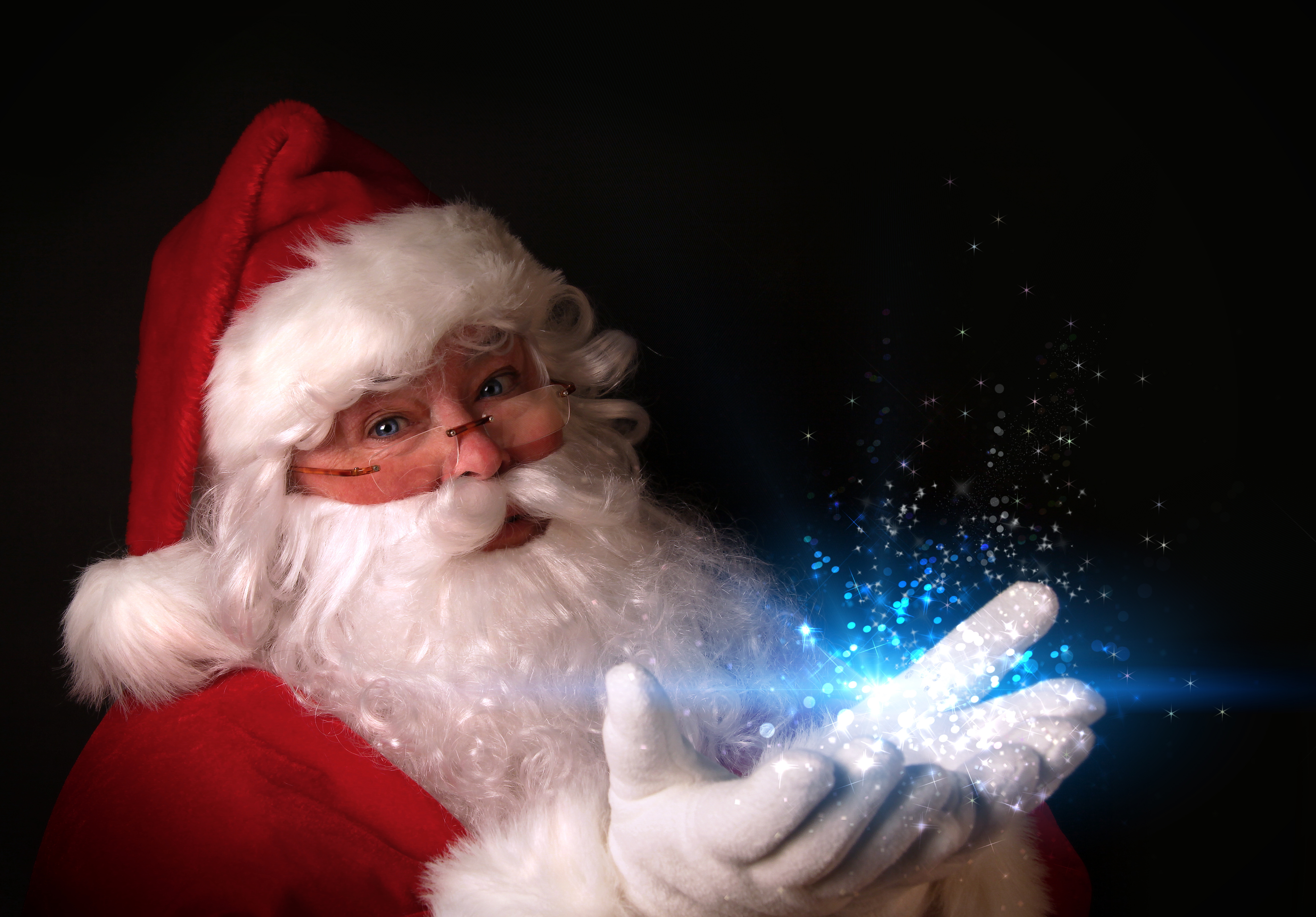 Magical Santa Magic Dust - HD Wallpaper 
