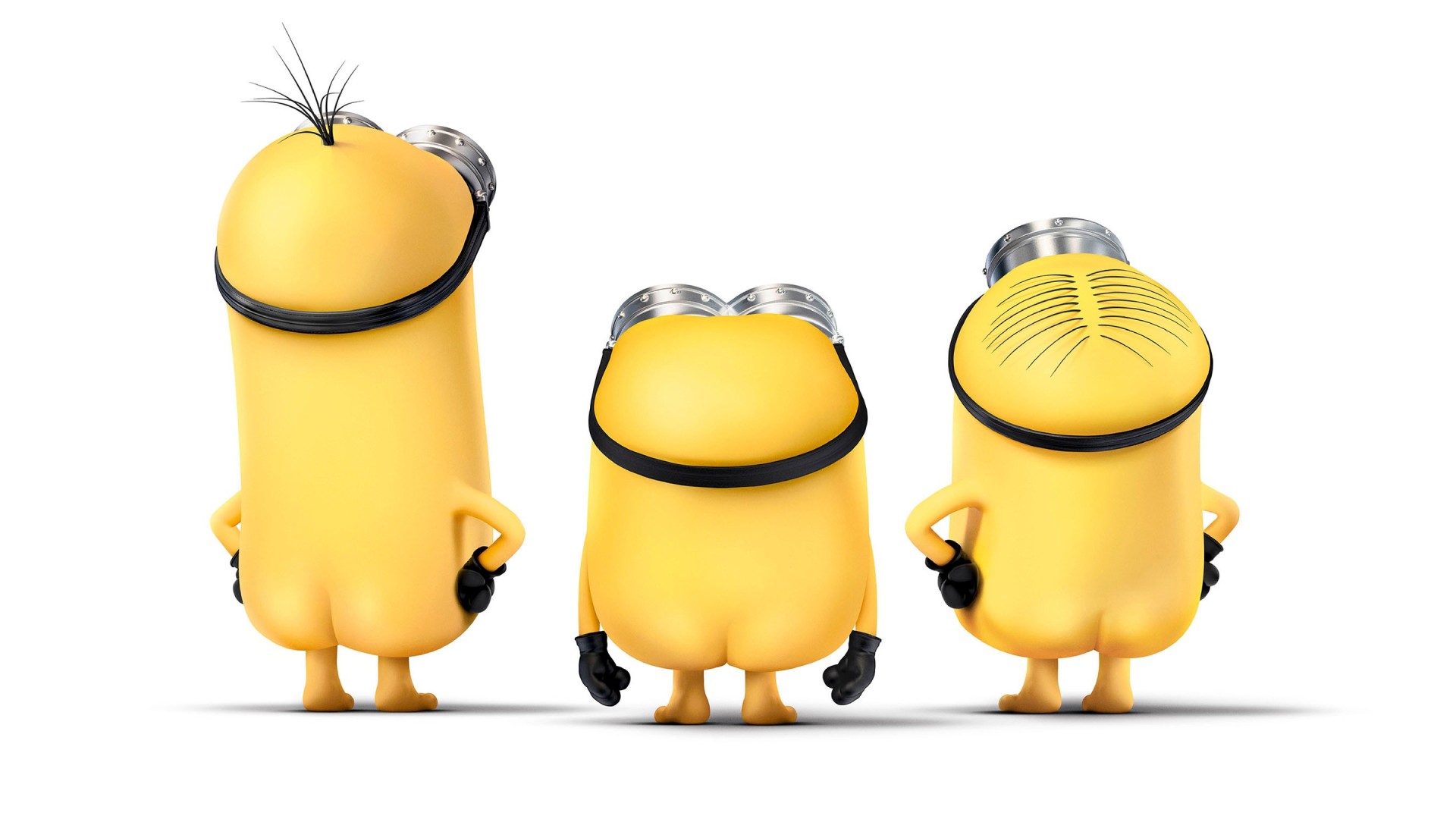 Cute Minions - HD Wallpaper 