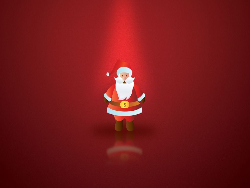 Free Merry Christmas Santa Claus Hd Wallpaper - Christmas Santa Wallpaper Hd - HD Wallpaper 
