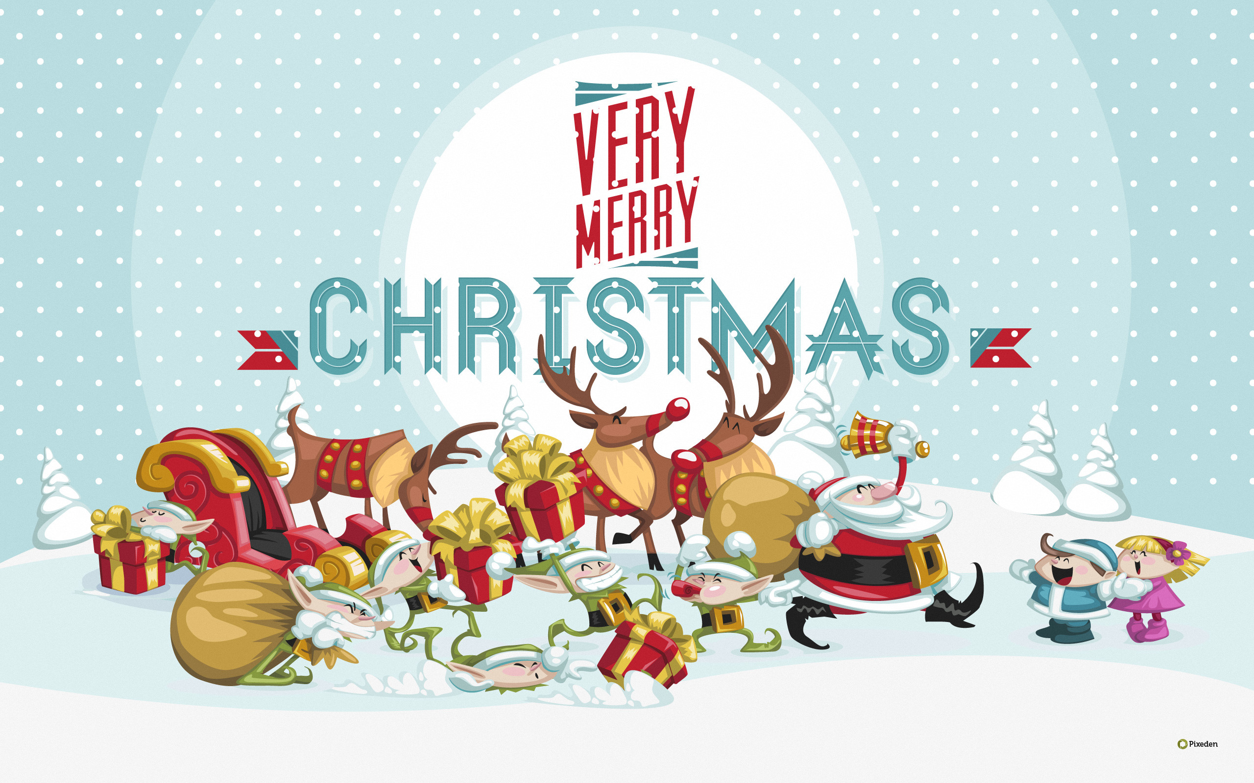 2017 Merry Christmas Wallpaper 
 Data-src - Merry Christmas Wallpaper Design - HD Wallpaper 