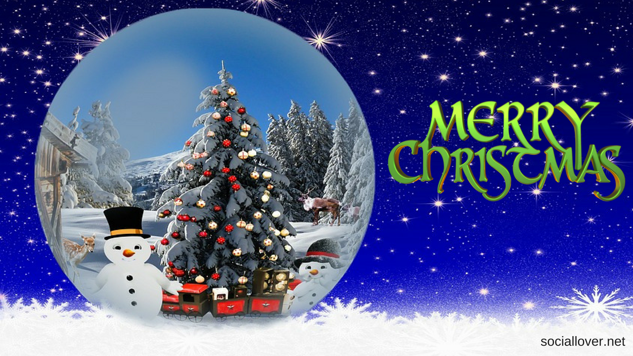 Beautiful Christmas Images - Merry Christmas 2018 Gif - HD Wallpaper 