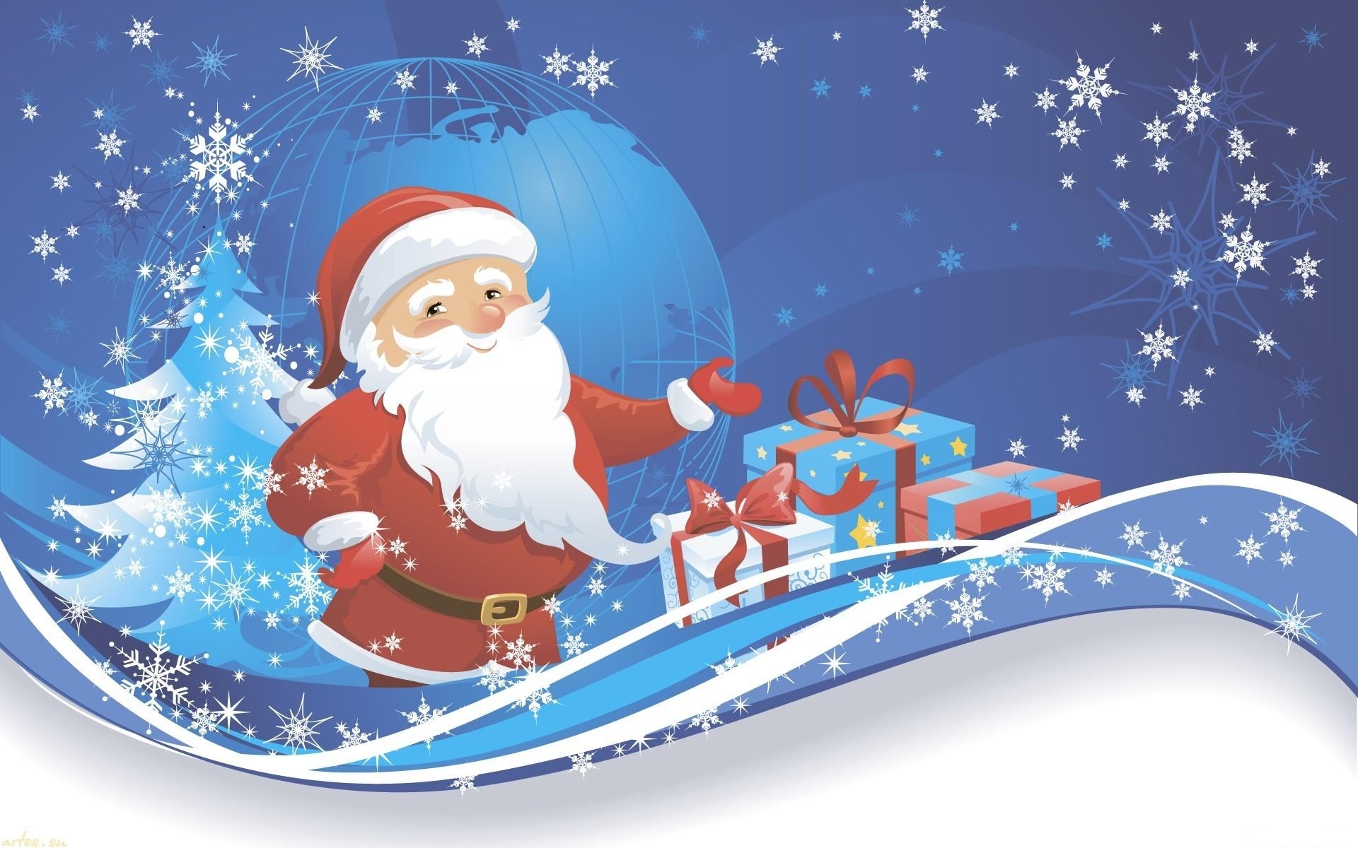 Santa Claus Wallpapers High Quality - HD Wallpaper 