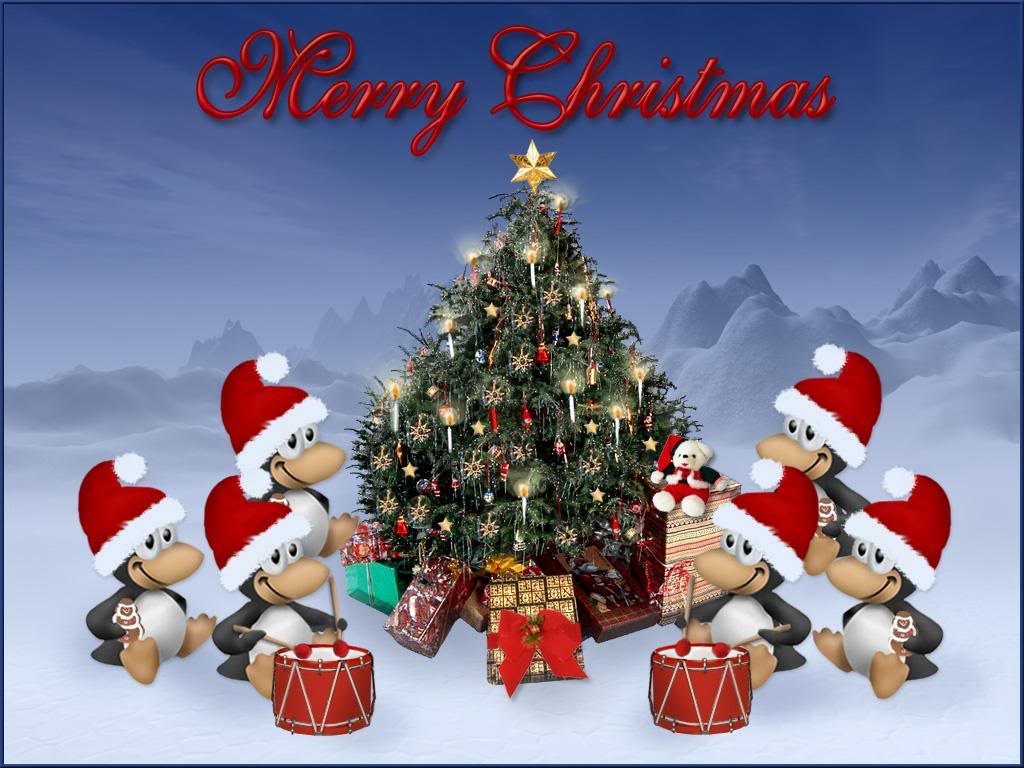 Merry Christmas Desktop Themes - 1024x768 Wallpaper 